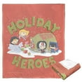 thumbnail image 1 of Justice League Loading Up Gifts Warner Bros Kids Silk Touch Throw Blanket, 50 x 60 inches, 1 of 5