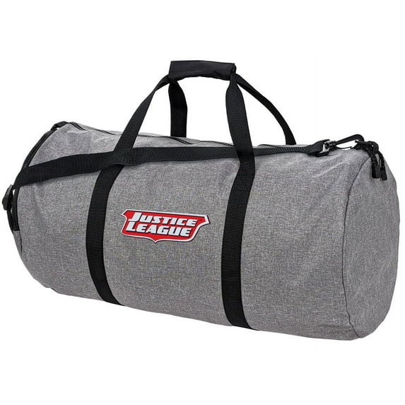 Justice League Logo Lightweight Duffel Bag for Sports and Gym Packable for Travel