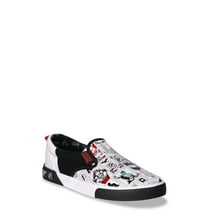 Justice League Men's Low-Top Slip-On Sneakers, Sizes 7-12