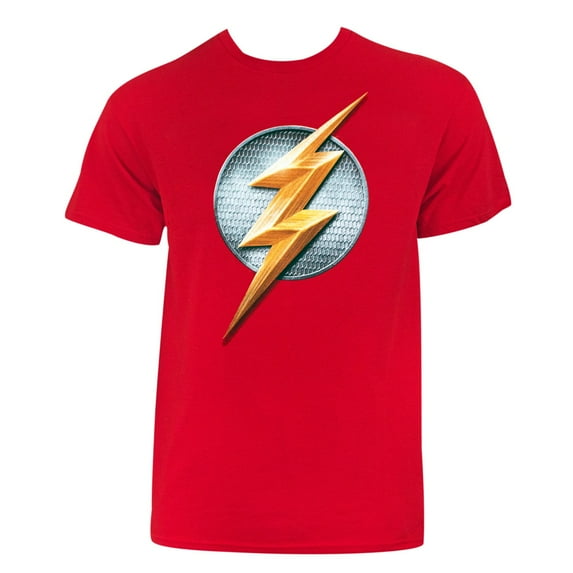 Justice League Men's Red Flash T-Shirt-Medium