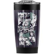 Justice League A Mighty League Stainless Tumbler 20 oz Coffee Travel Mug / Cup، Vacuum Insulated &amp; Double Wall with Leakproof Sliding Lid | Great for Hot Drinks and Cold Beverages