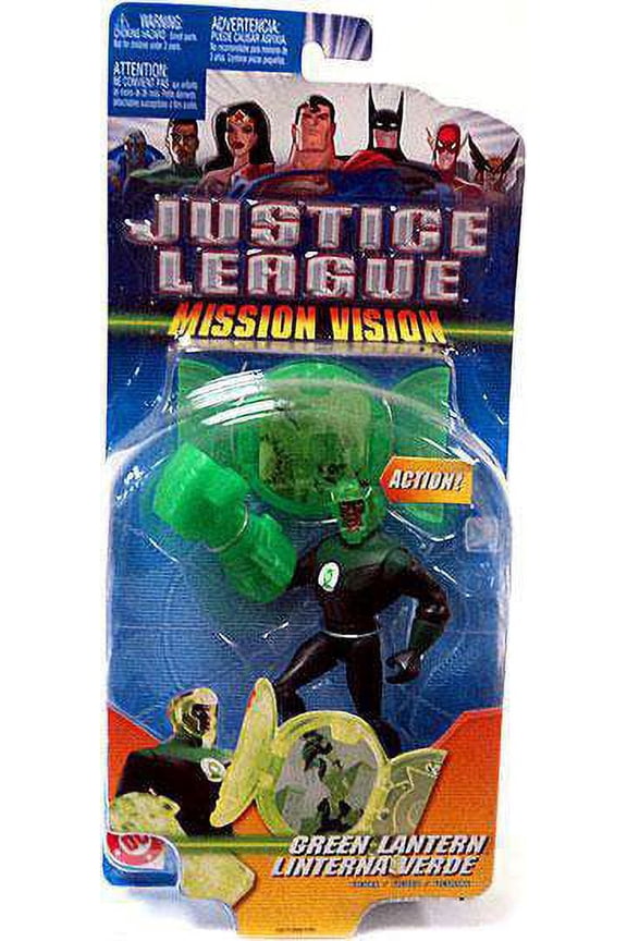 Justice League Mission Vision Green Lantern Action Figure