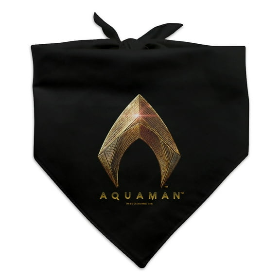 Justice League Movie Aquaman Logo Dog Pet Bandana