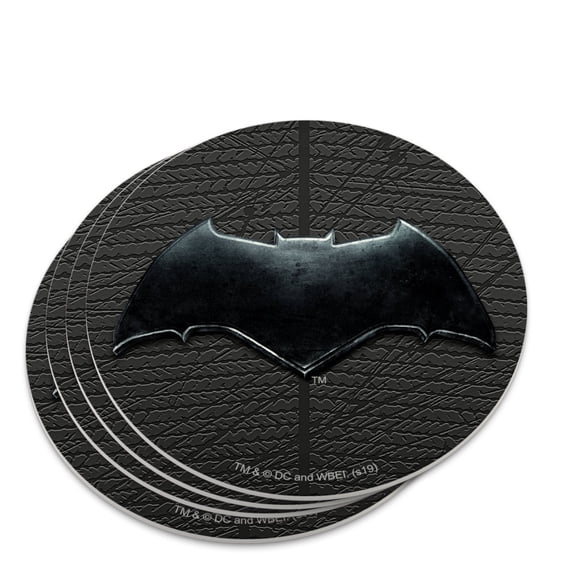 Justice League Movie Batman Logo Novelty Coaster Set