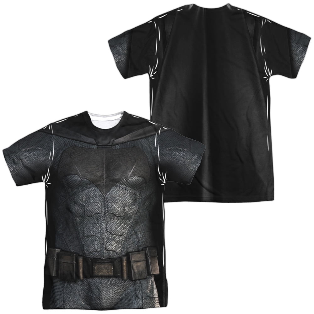 Justice League Movie Batman Uniform Unisex Adult Sublimated Costume T ...