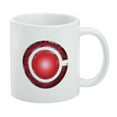 thumbnail image 1 of Justice League Movie Cyborg Logo White Mug, 1 of 4