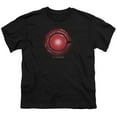 thumbnail image 1 of Justice League Movie - Cyborg Logo - Youth Short Sleeve Shirt - Large, 1 of 2