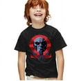 thumbnail image 1 of Justice League Movie Darkseid Omega Kids T Shirt (X-Large) for Youth Toddler Boys and Girls, Black, 1 of 5