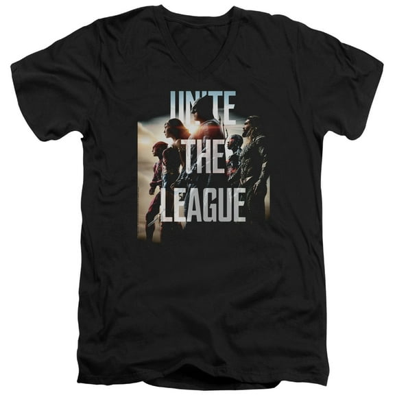 Justice League Movie - Dawn - Slim Fit V Neck Shirt - X-Large