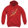 thumbnail image 1 of Justice League Movie - Flash Forward - Youth Hooded Sweatshirt - Large, 1 of 2
