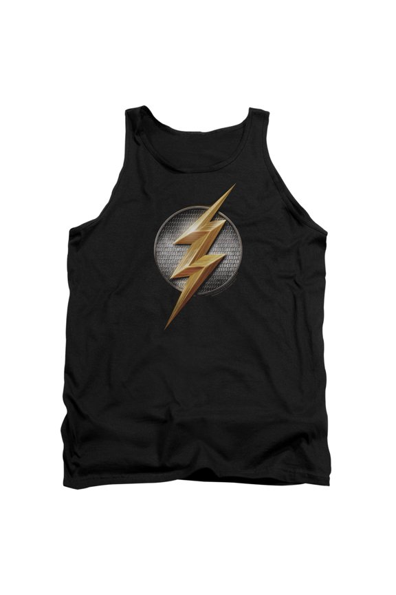 Justice League Movie - Flash Logo - Tank Top - Small