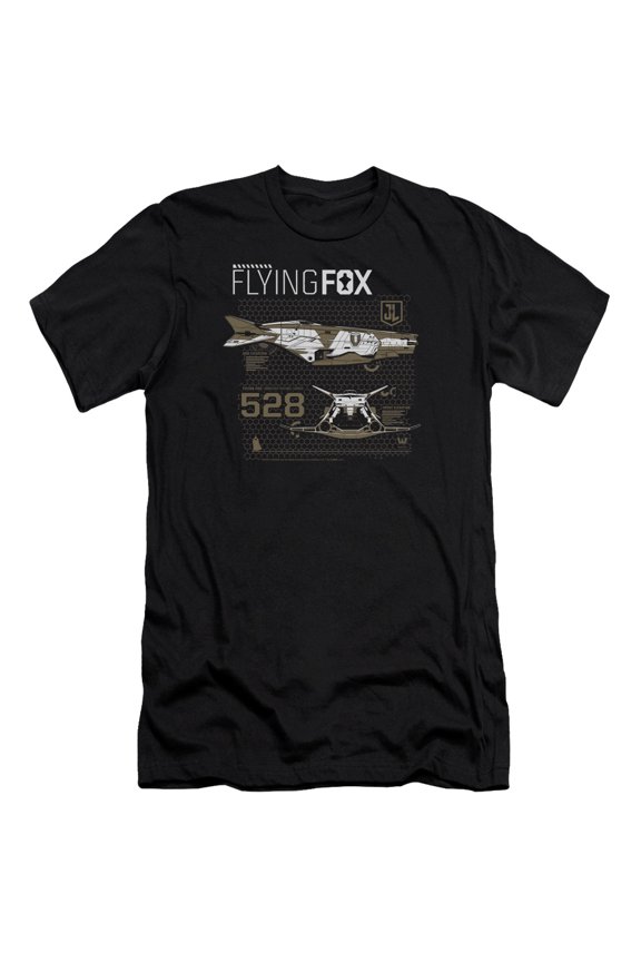 Justice League Movie - Flying Fox - Slim Fit Short Sleeve Shirt - XX-Large