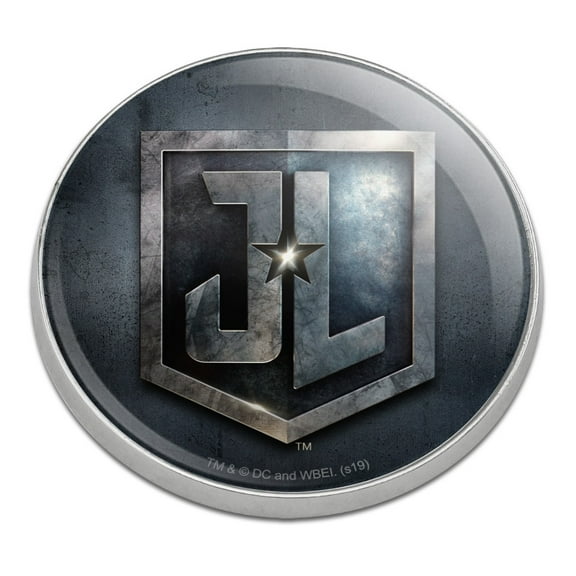Justice League Movie Logo Golfing Premium Metal Golf Ball Marker