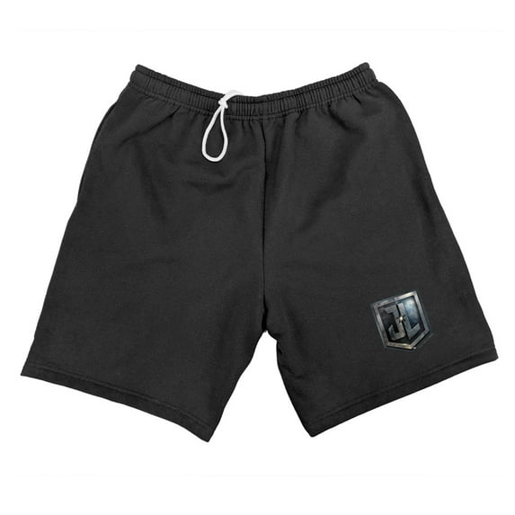 Justice League Movie Logo Mens Sweat Shorts