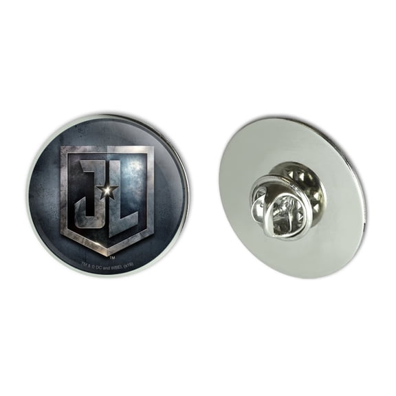 Justice League Movie Logo Metal 1.1" Tie Tack Hat Lapel Pin Pinback