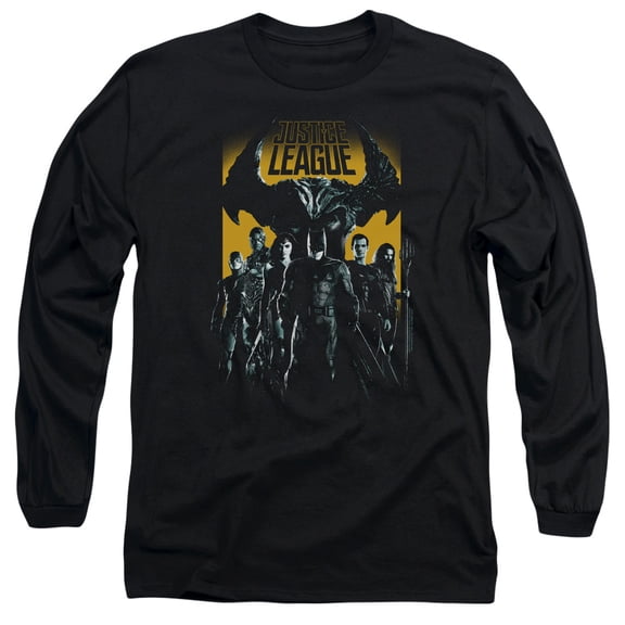 Justice League Movie - Stand Up To Evil - Long Sleeve Shirt - XXX-Large