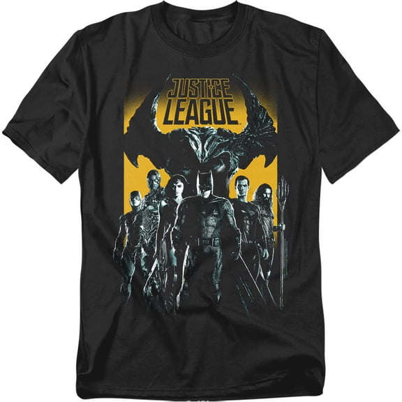 Justice League Movie T-Shirt Stand Up To Evil Unisex Graphic Tee For Men & Women