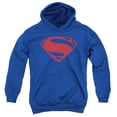 thumbnail image 1 of Justice League Movie Superman Solid Color Kids Pull-Over Hoodie (Medium) for Youth Boys and Girls, Royal Blue, 1 of 5