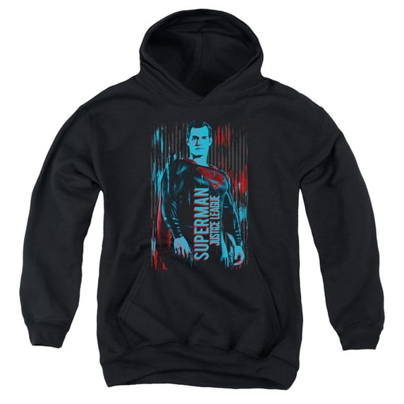 Justice League Movie - Superman - Youth Hooded Sweatshirt - Large