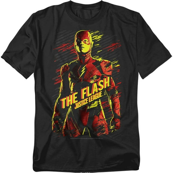 Justice League Movie T-Shirt The Flash Unisex Graphic Tee For Men & Women
