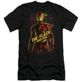 thumbnail image 1 of Justice League Movie The Flash S/S Adult 30/1 T-Shirt Black, 1 of 2