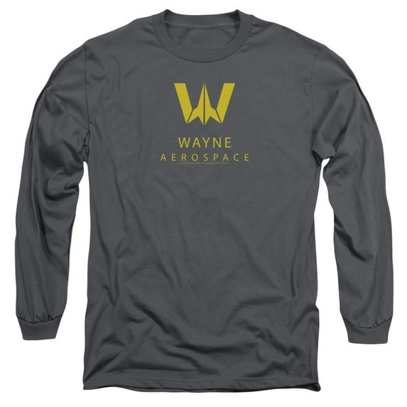 Justice League Movie - Wayne Aerospace - Long Sleeve Shirt - X-Large