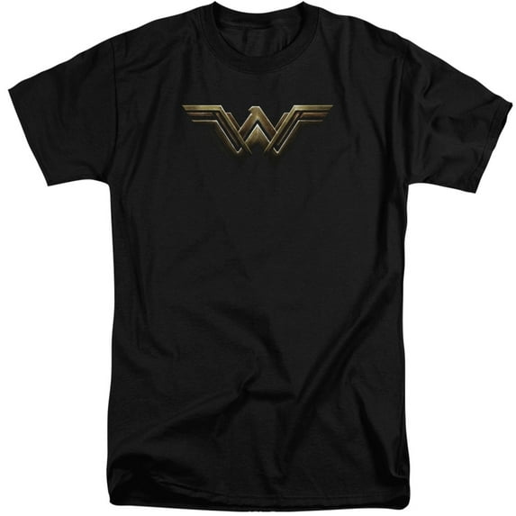 Justice League Movie - Wonder Woman Logo - Tall Fit Short Sleeve Shirt - X-Large