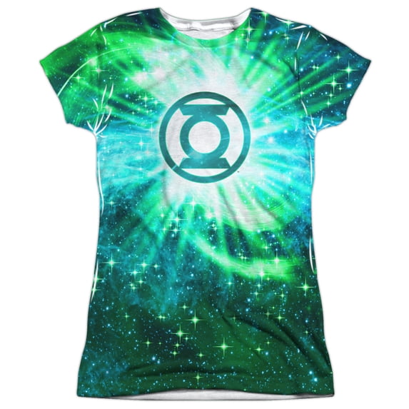 Jla - Aquaman Vs Manta (Front/Back Print) - Juniors Cap Sleeve Shirt - Small