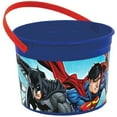 thumbnail image 1 of Justice League Plastic Favor Bucket Container ( 1pc ), 1 of 1