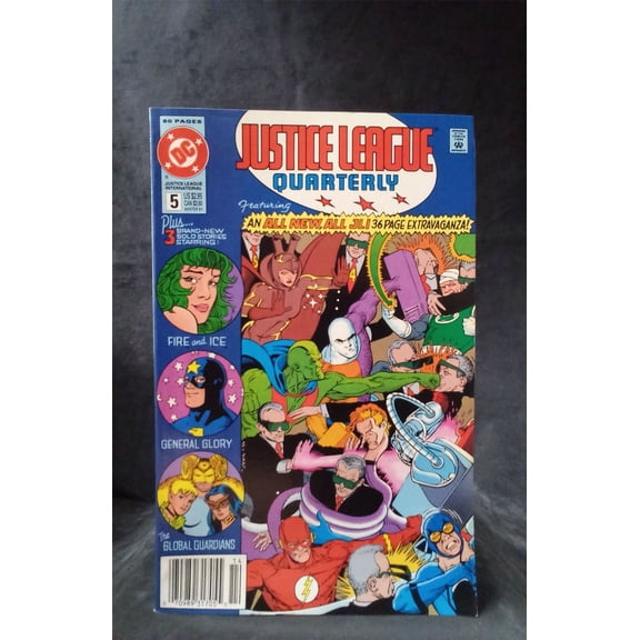 Pre-Owned Justice League Quarterly #5 1991 Marvel Comics Comic Book