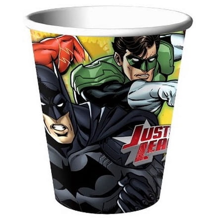 Justice League Rescue 9oz Paper Cups (8ct)
