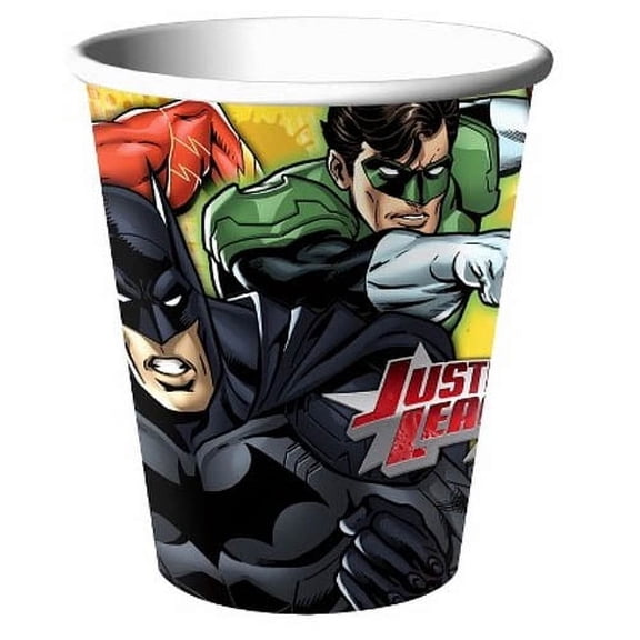 Justice League Rescue 9oz Paper Cups (8ct)