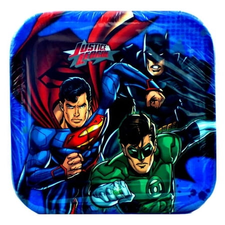 Justice League Rescue Small Paper Plates (8ct)