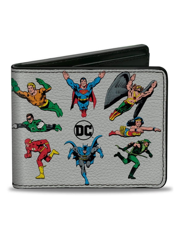 Retro Superhero Bi-Fold Wallet