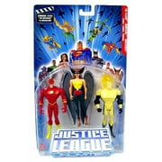 Justice League Series 4 Hawkgirl, Flash & Waverider Action Figure 3-Pack