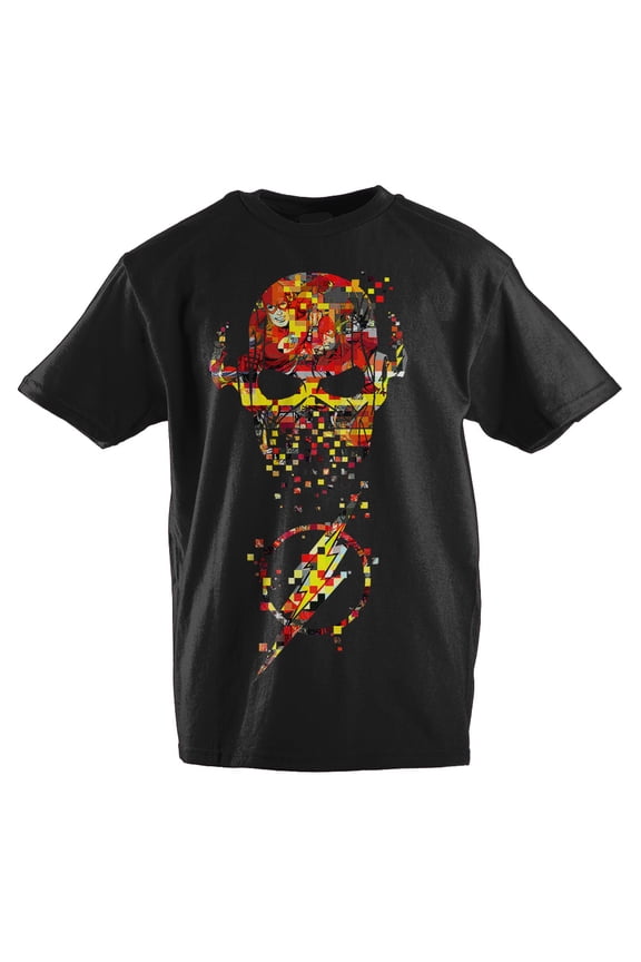 Justice League Shirt Youth Boys Flash TShirt-Medium