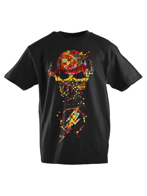 Justice League Shirt Youth Boys Flash TShirt-X-Small