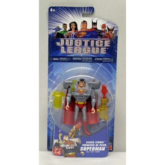 Justice League Silver Storm Superman Action Figure
