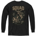 thumbnail image 1 of Justice League Squad 1 Kids Long Sleeve T Shirt (Small) for Youth Boys and Girls, Black, 1 of 4