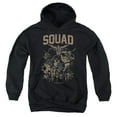 thumbnail image 1 of Justice League Squad 1 Kids Pull-Over Hoodie (Large) for Youth Boys and Girls, Black, 1 of 5