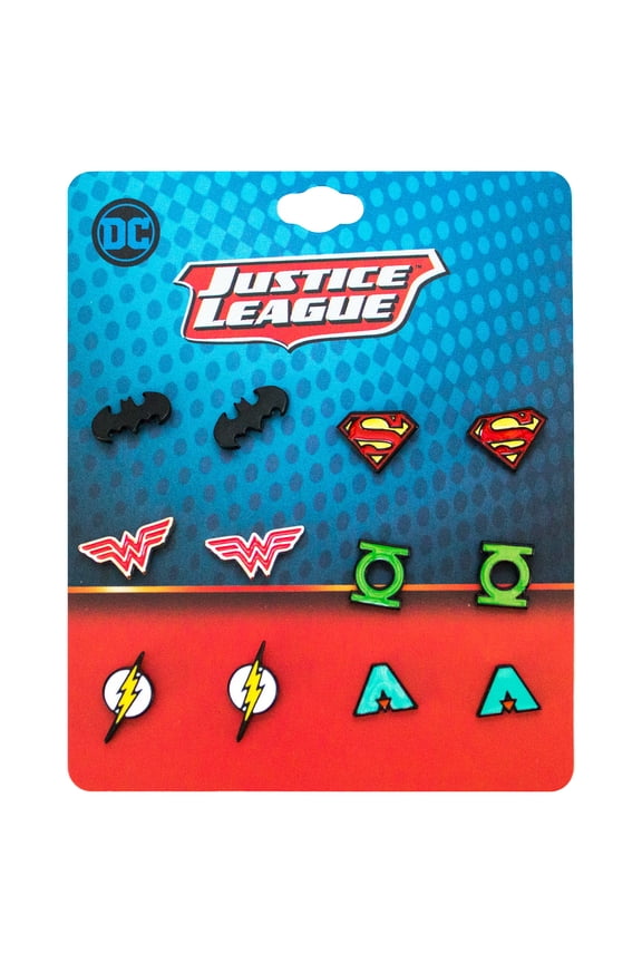 Stud Earrings 6-Pack