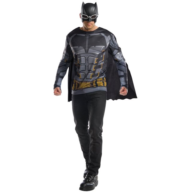 Justice League Tactical Batman Adult Long Sleeve Costume Top with
