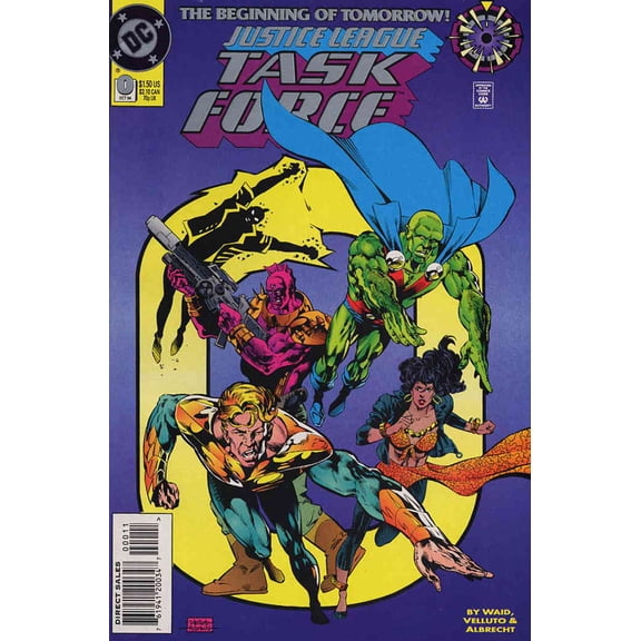 Justice League Task Force #0 VF ; DC Comic Book