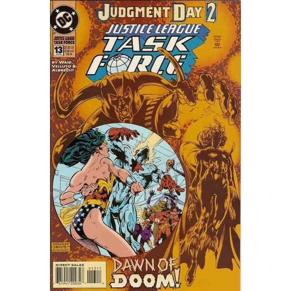 Justice League Task Force #13 VF ; DC Comic Book