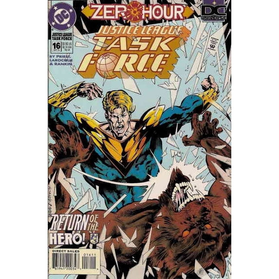Justice League Task Force #16 VF ; DC Comic Book