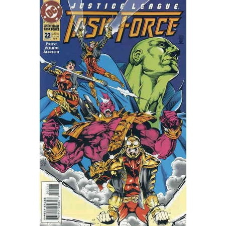 Justice League Task Force #22 VF ; DC Comic Book
