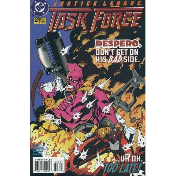 Justice League Task Force #27 VF ; DC Comic Book