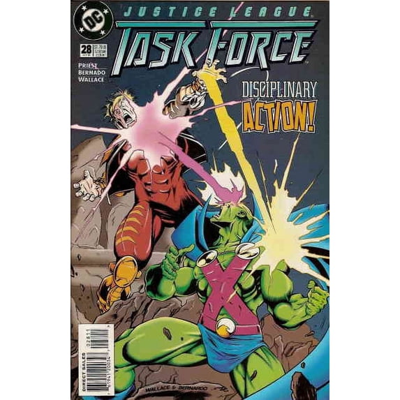 Justice League Task Force #28 VF ; DC Comic Book