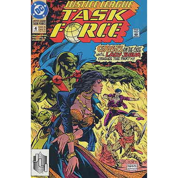 Justice League Task Force #4 VF ; DC Comic Book
