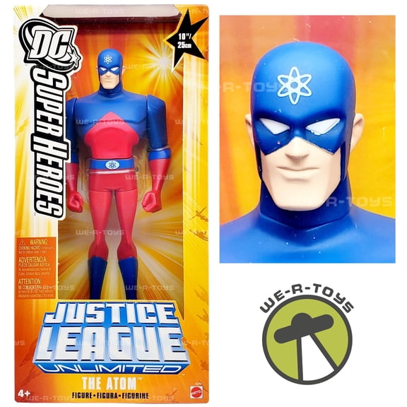 DC Super Heroes Justice League Unlimited The Atom Figure 2005 Mattel K0791